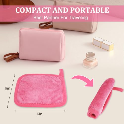 Puomue Makeup Remover Cloth 12 Pack, Ultra Soft and Reusable - Product Imagery