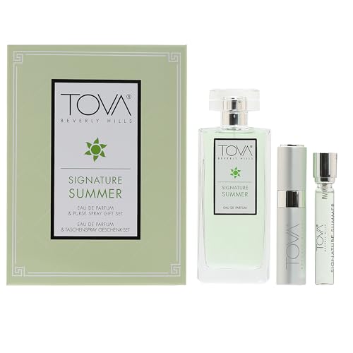 Tova Signature Summer 3.4 Sp/Atomizer .33 Oz/.33 Oz Refill Set - Product Imagery