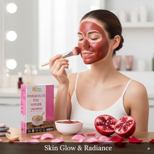 Herbs Botanica Pomegranate Peel Powder 100% Pure & Natural - Product Imagery