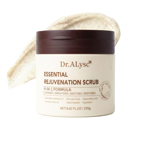 Essence Revitalizing Scrub with Turmeric Glycolic Acid - Product Imagery