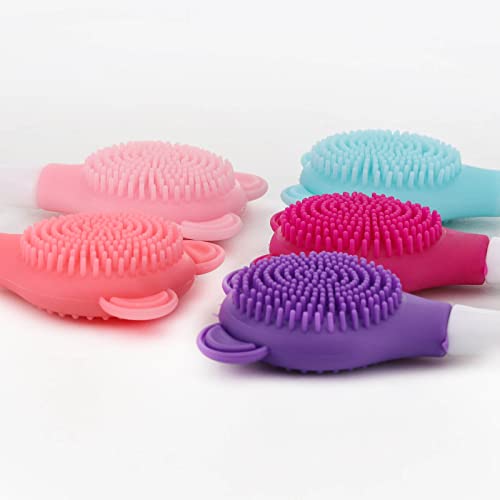 Tbestmax Manual Facial Brush Skin Cleansing Cleaner, Silicone - Product Imagery
