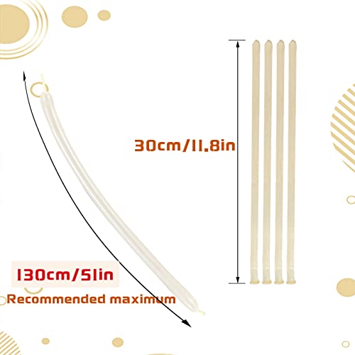 260 Balloons Clear, Thickening Long Balloons for Tying Arch, - Product Imagery