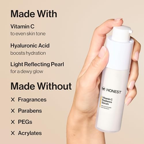 Honest Beauty Vitamin C Radiance Serum, Sensitive Skin, - Product Imagery