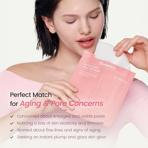 BIODANCE Bio-Collagen Real Deep Mask, Hydrating Overnight Hydroge - BIODANCE