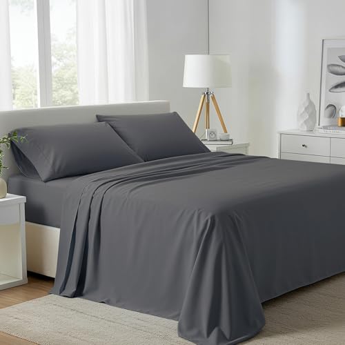 Carressa Linen 100% Egyptian Cotton King Size Sheets Set - 800 - Product Imagery