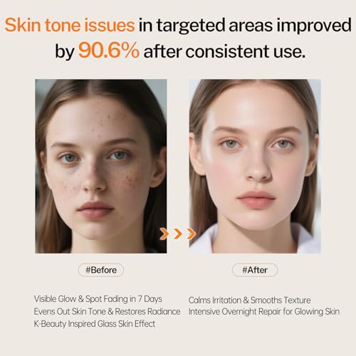 Turmeric Face Mask, Overnight Wrapping Facial Mask with Vitamin - Product Imagery