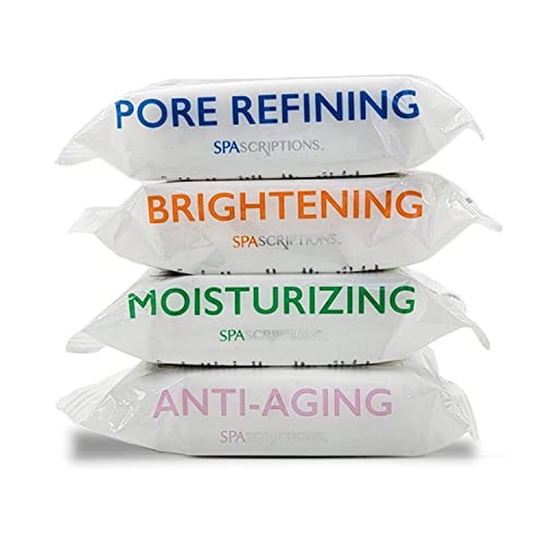 SpaScriptions Multi-Ingredient Facial Makeup Remover Cleansing - Product Imagery