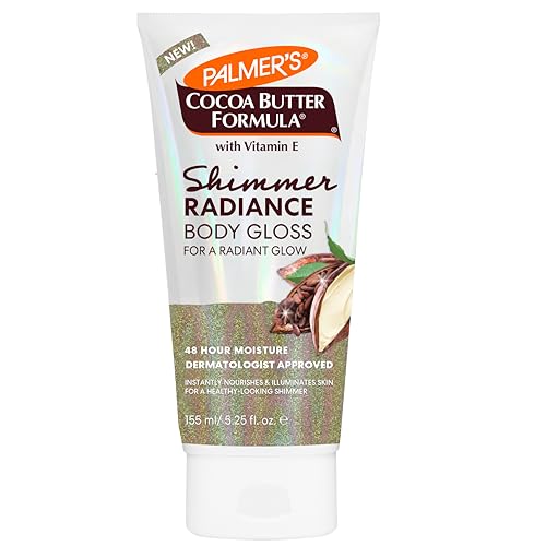 Palmer's Shimmer Body Lotion Cocoa Butter Formula with Vitamin E - Product Imagery