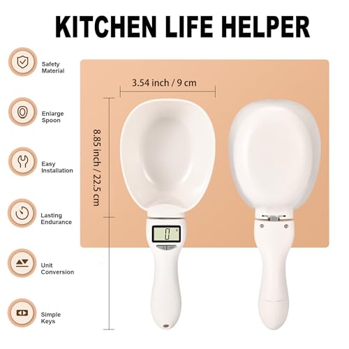 2026 New Digital Measuring Spoon, Digital Food Measuring Scoop - Product Imagery