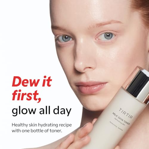 TIRTIR Milk Skin Rice Toner | Deep Moisturizing, Hydrating Toner - Product Imagery
