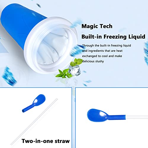 Color Land Slushie Maker Cup Frozen Magic Squeeze Slushy Cup, - Product Imagery