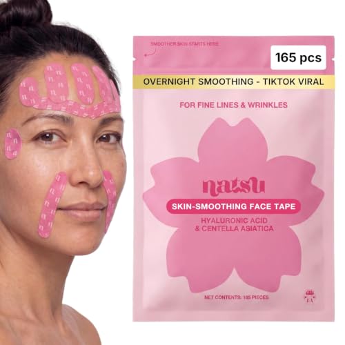 Anti Wrinkle Face Tape Overnight Japanese Kinesiology - Natsu Official Imagery - 1
