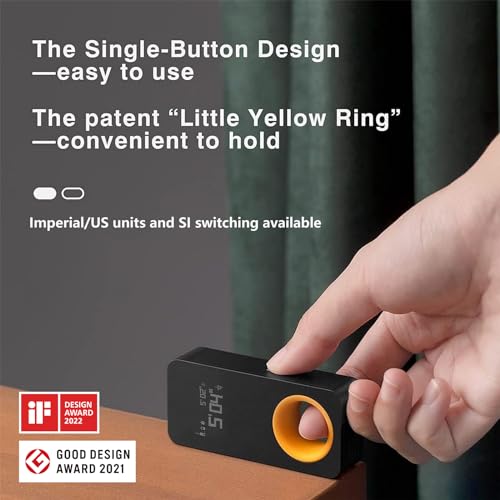 HOTO Pocket-Size Laser Measuring Tool, EDC Gadget Birthday Gift - Product Imagery