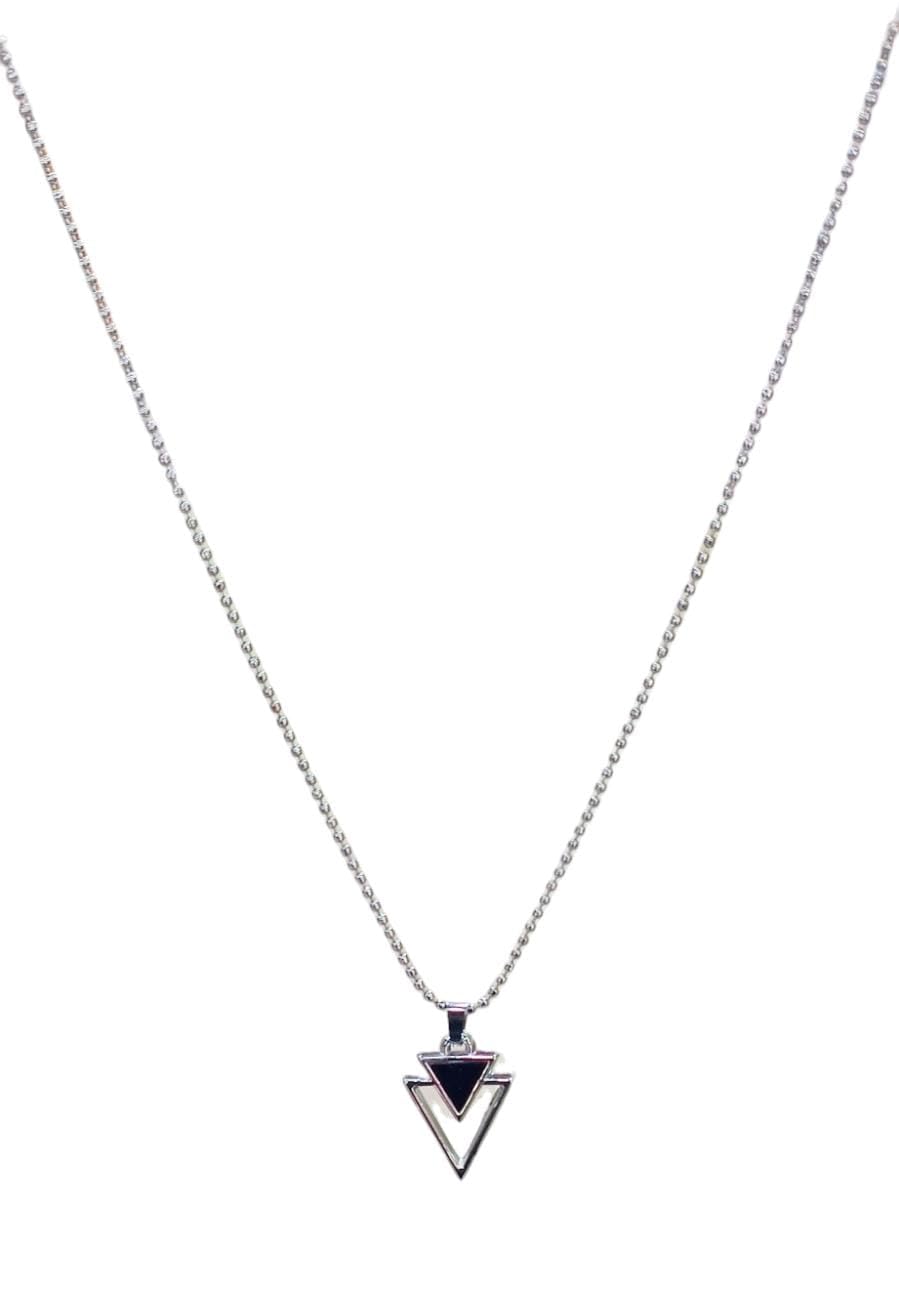 Top Trending Exclusive Gold Plated & Silver Pendant Necklace - Product Imagery
