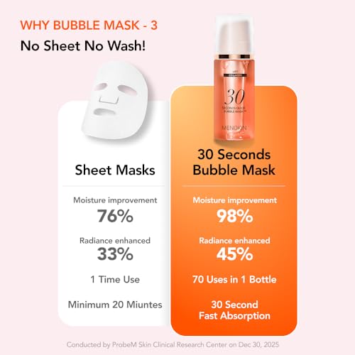 30 Seconds Bubble Mask LIFT, Collagen Firming Face Mask, 2.36 fl - Product Imagery