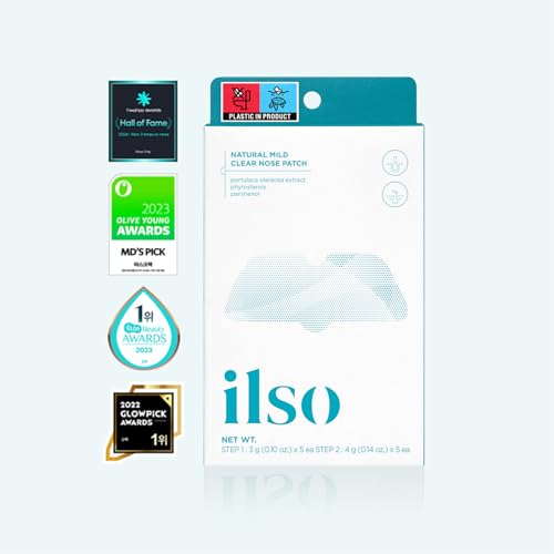 ilso Clear Nose Patch, Mild Blackhead & Sebaceous Filament Strip - Product Imagery