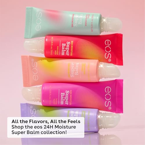eos 24H Moisture Super Balm- Birthday Cake, Shea Butter 0.35 fl - Product Imagery