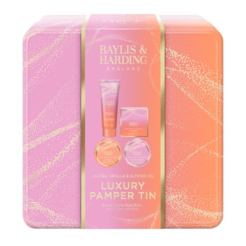 Baylis & Harding Luxury Pamper Tin, Gift Set For Women - Product Imagery