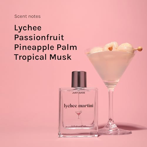 Just Juice Lychee Martini - Mini Travel Size - Lychee, Passion - Product Imagery