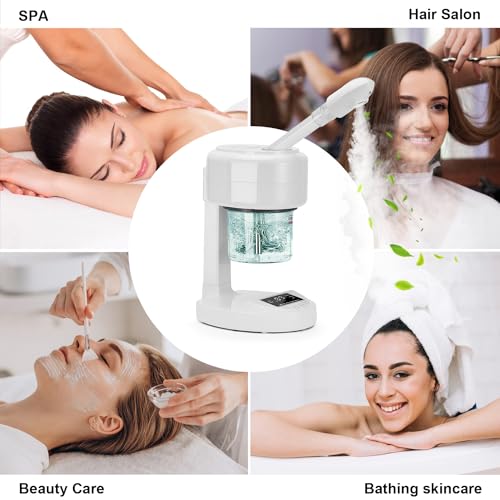 JOSTZHXIN Facial Steamer Nano Ionic Face Steamer with Extendable - Product Imagery