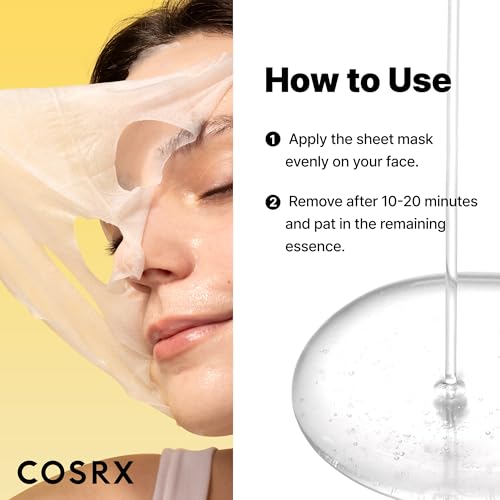 COSRX Snail Mucin Sheet Mask 10 EA with Snail Mucin Serum - Product Imagery