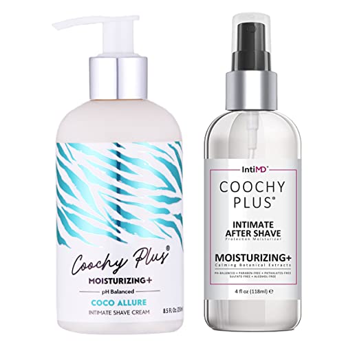 Coochy Plus Coco Allure Intimate Shaving Cream After Shave - IntiMD Official Imagery - 1
