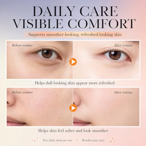 Vitamin C Skincare Set, 6-Piece Complete Daily Face Care Routine - Product Imagery