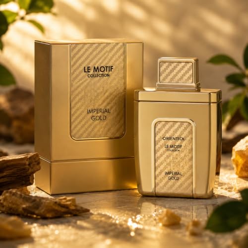 Orientica Le Motif Imperial Gold EDP 2.9oz/85ml - Mens & Womens - Product Imagery