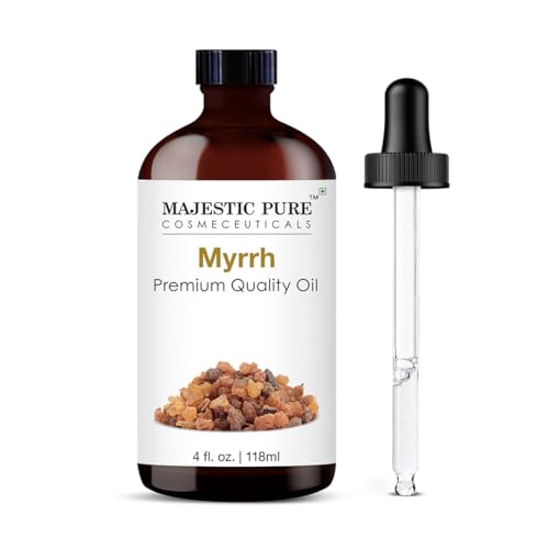 Majestic Pure Myrrh Essential Oil for Diffuser - 4 Fl Oz - Product Imagery