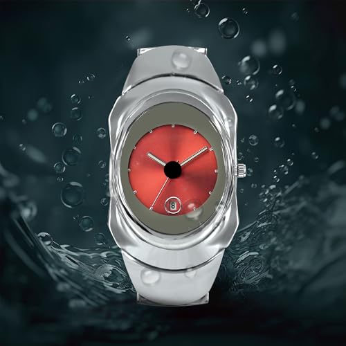 BARAMON Futuristic Quartz Watch for Men, Stylish Design - Product Imagery