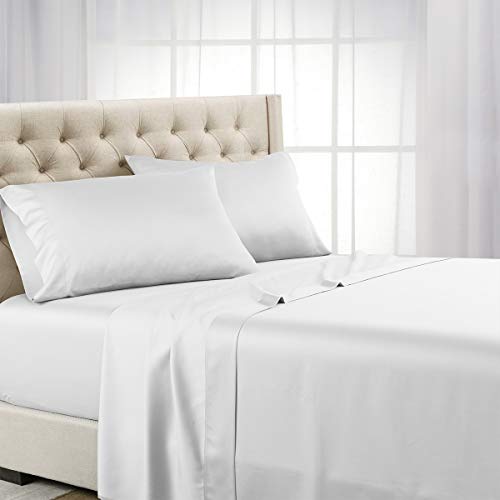 Royal Hotel Split King Tencel Lyocell Sheets Set, 600 Thread - Product Imagery