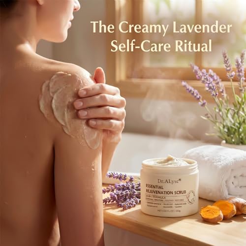 Essence Revitalizing Scrub with Turmeric Glycolic Acid - Product Imagery