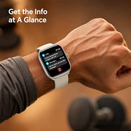 Quican Smart Watch for Women(Answer/Call), AMOLED Fitness Watch - Product Imagery
