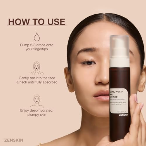Korean Skincare Snail Mucin Essence - 97% Snail Secretion - Product Imagery