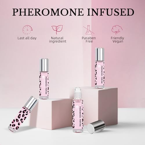 Pheromones Perfumes for Women,Long Lasting Roll on Perfume Oil - Product Imagery