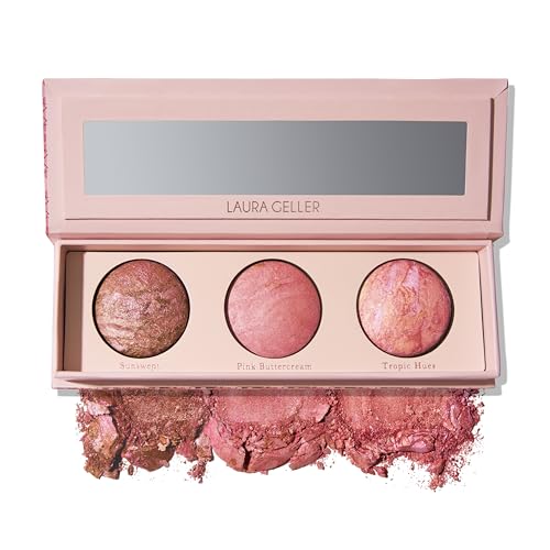 LAURA GELLER Geller s Greatest Blush Crush Baked Blush Trio - LAURA GELLER NEW YORK Official Imagery - 1
