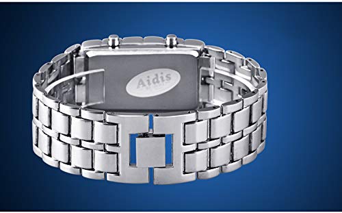 Women's Men's Watches Fashion Novelty Lava Red Blue LED Digital - Product Imagery
