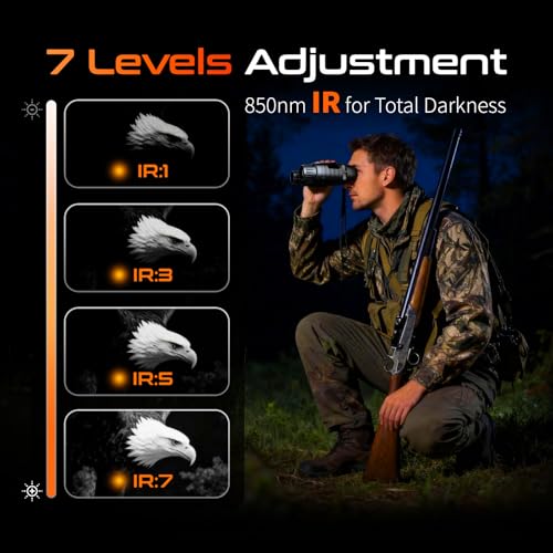 GOYOJO Night Vision Goggles — 4K Night Vision Binoculars - Product Imagery