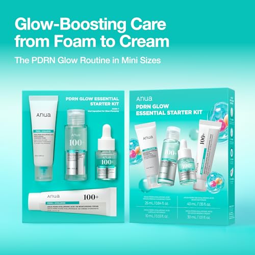 Anua Salmon DNA PDRN Glow Essential Starter Kit - Product Imagery