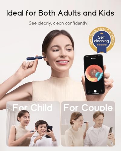 Bebird R37R Ear Wax Removal Tool Camera, Flexible Scope and - Product Imagery
