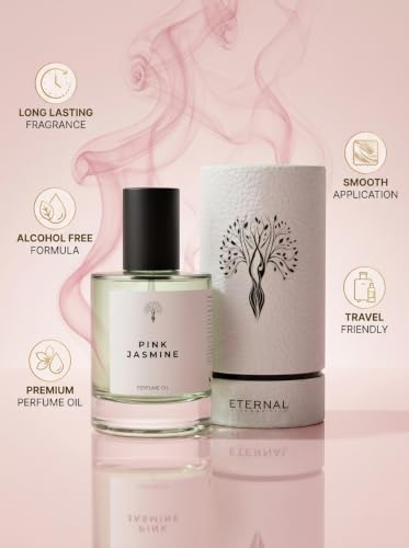 Eternal perfume oils Pink Jasmine Perfume for men Long Lasting - Product Imagery