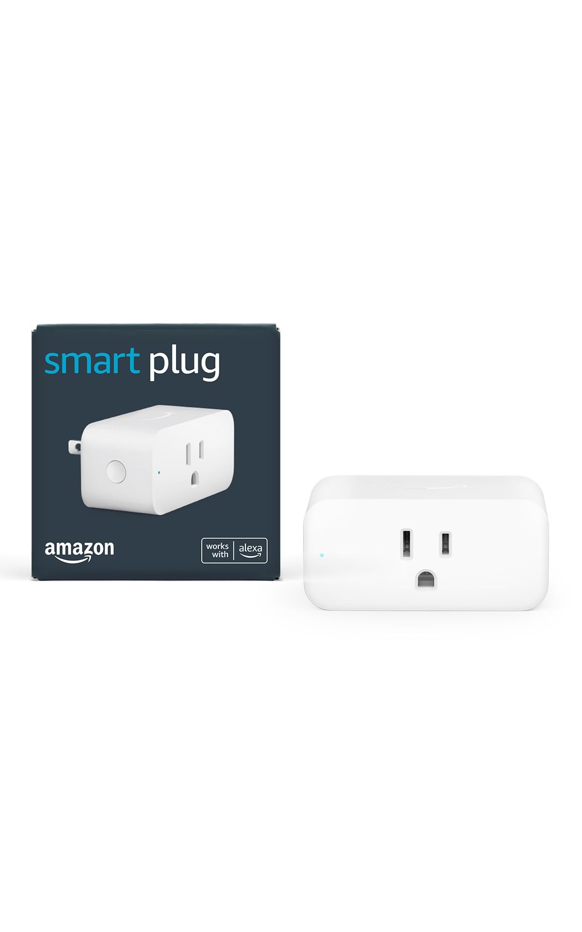 Amazon Smart Plug, Control lights and appliances when away from home, Simple set - Amazon Official Product View 2