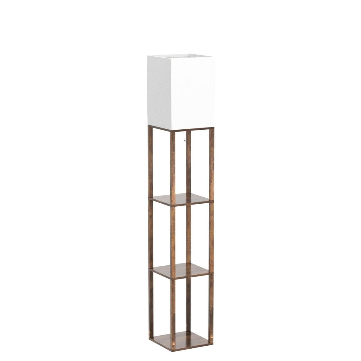 Floor Lamp with Shelves Modern Shelf Lamp for Display - RUNTOP Official Imagery - 5