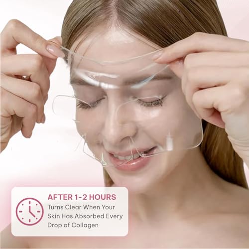 Bio-Collagen Face Mask Overnight – Hydrating Korean Sheet Mask – - Product Imagery