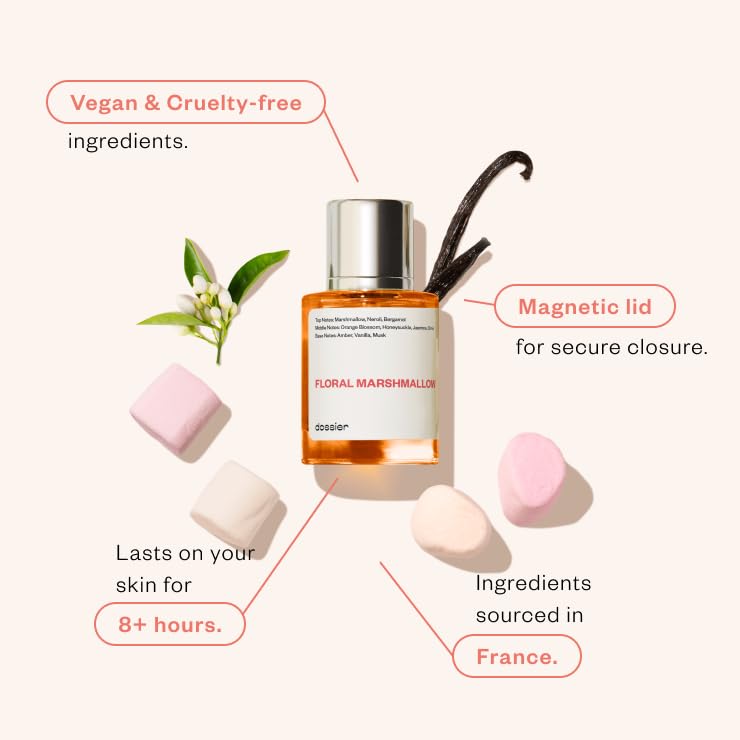 Dossier - Floral Marshmallow - Eau de Parfum - Bundle of 2 packs - Product Imagery