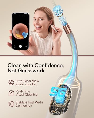 Bebird Ultra X Ear Wax Removal Kit, 4K HD Ear Cleaner Camera - Product Imagery