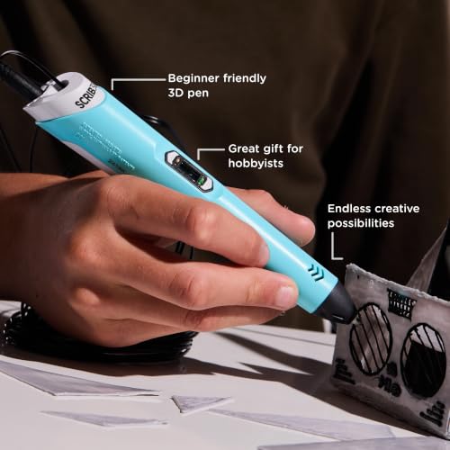 SCRIB3D P1 3D Printing Pen with Display - Includes 3D Pen, 3 - Product Imagery