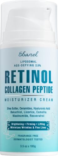 Ebanel Retinol Cream for Face 3 5Oz with Collagen Peptide - Ebanel Official Imagery - 1