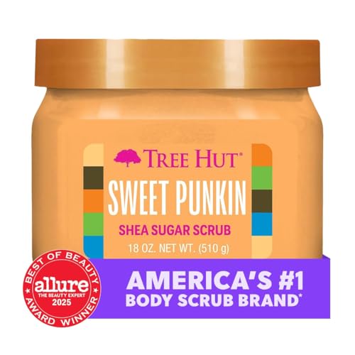 Tree Hut Shea Sugar Scrub, Sweet Punkin, 18 Fl Oz - Product Imagery