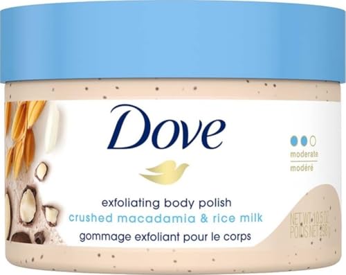 Elefair Tech Dove Scrub Macadamia & Rice Milk Reveals Visibly Smoother Skin - Elefair Tech Official Product View 1